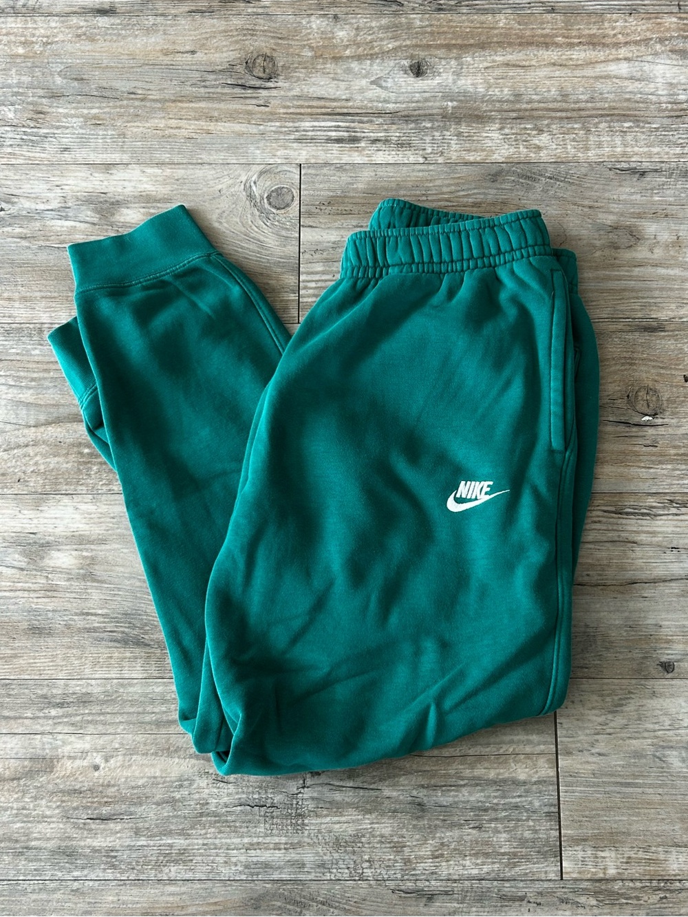 Nike Teal Green Men's Fleece Joggers